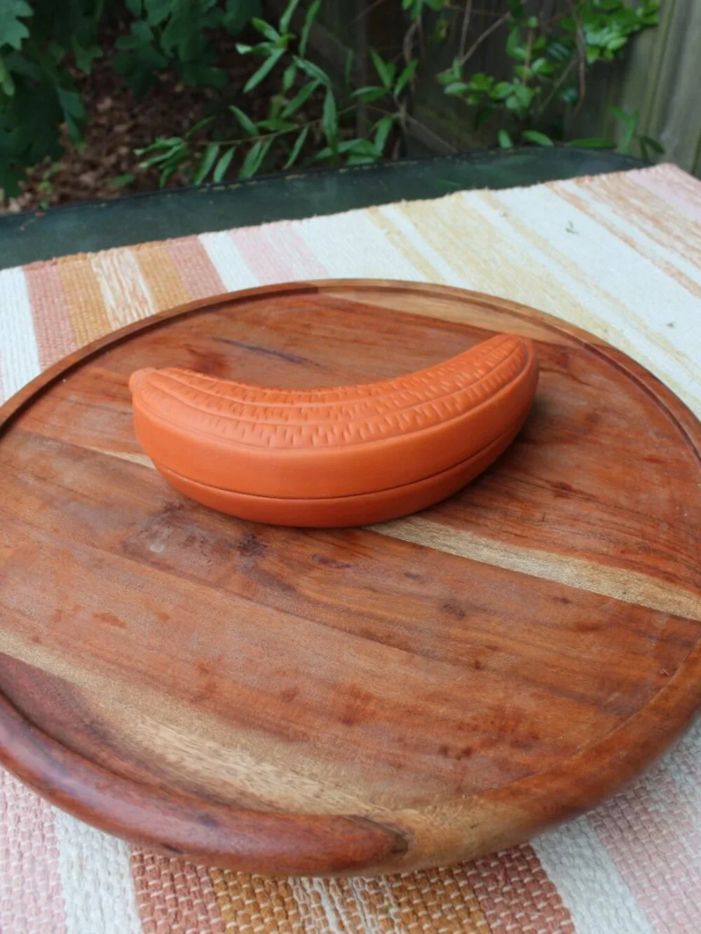 Vintage Terracotta Baked Banana / Plantain Baker 🍌